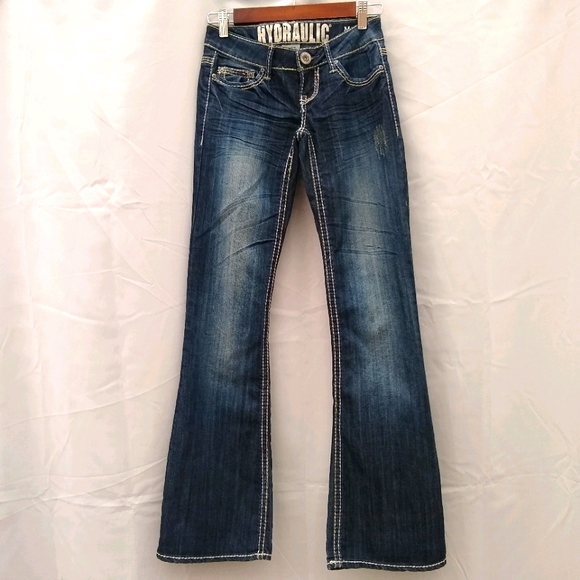 Hydraulic Jeans Metro Boot size 0